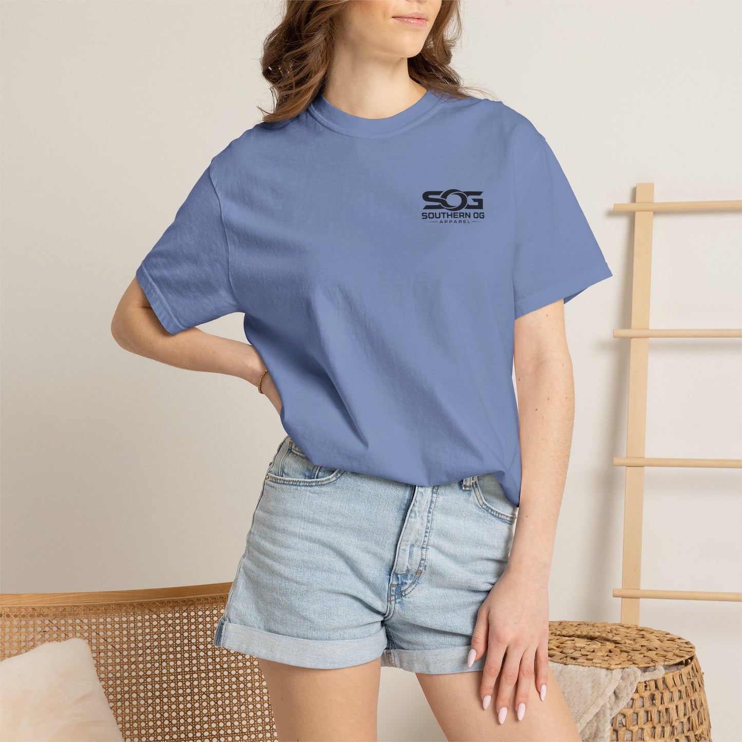 Southern OG Skunk T-Shirt — 'Southern OG Apparel' Back Graphic