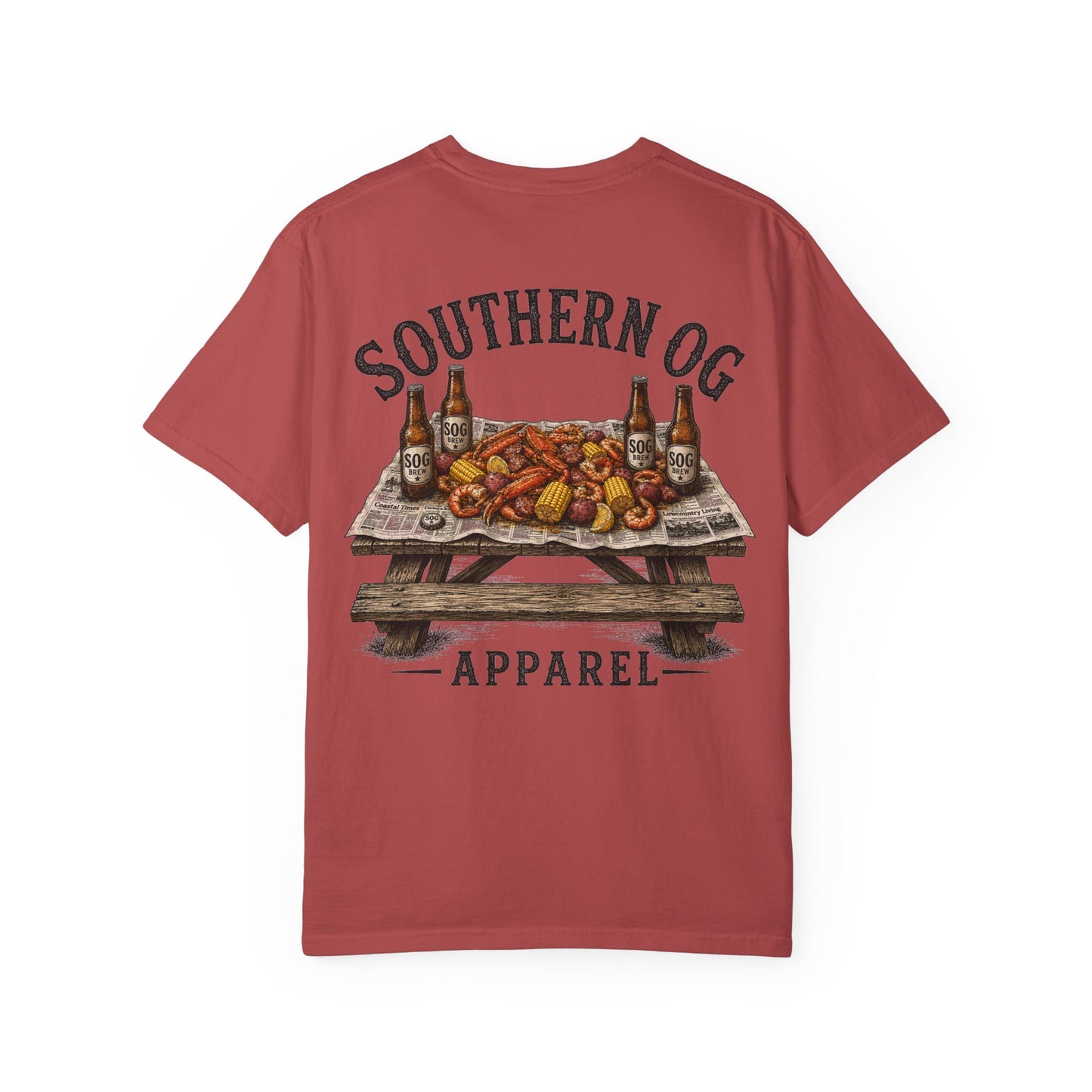 T-Shirt — Southern OG Seafood Boil Picnic Graphic Tee