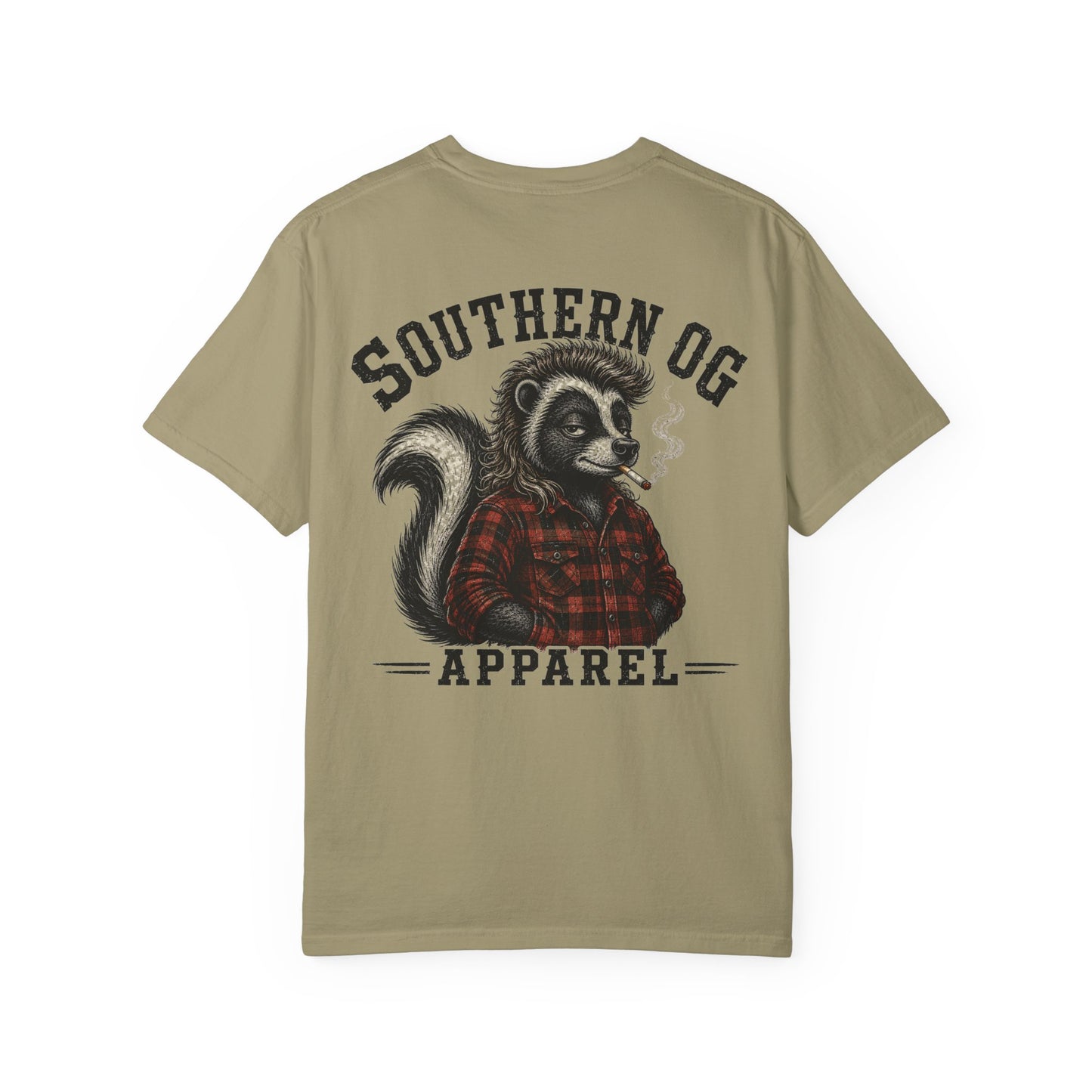 Southern OG Skunk T-Shirt — 'Southern OG Apparel' Back Graphic