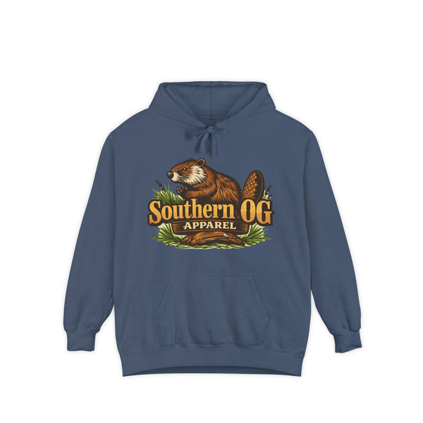 Southern OG Apparel Beaver Hoodie — Vintage Outdoor Logo Sweatshirt