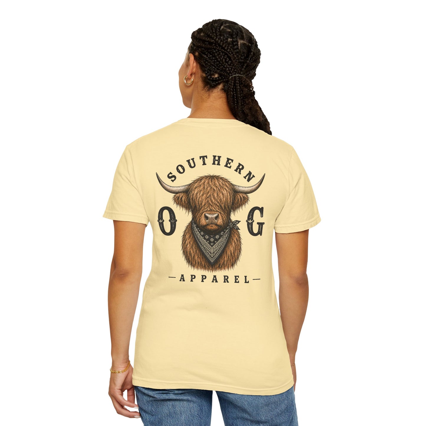 Highland Cow Graphic T-Shirt — Southern OG Apparel