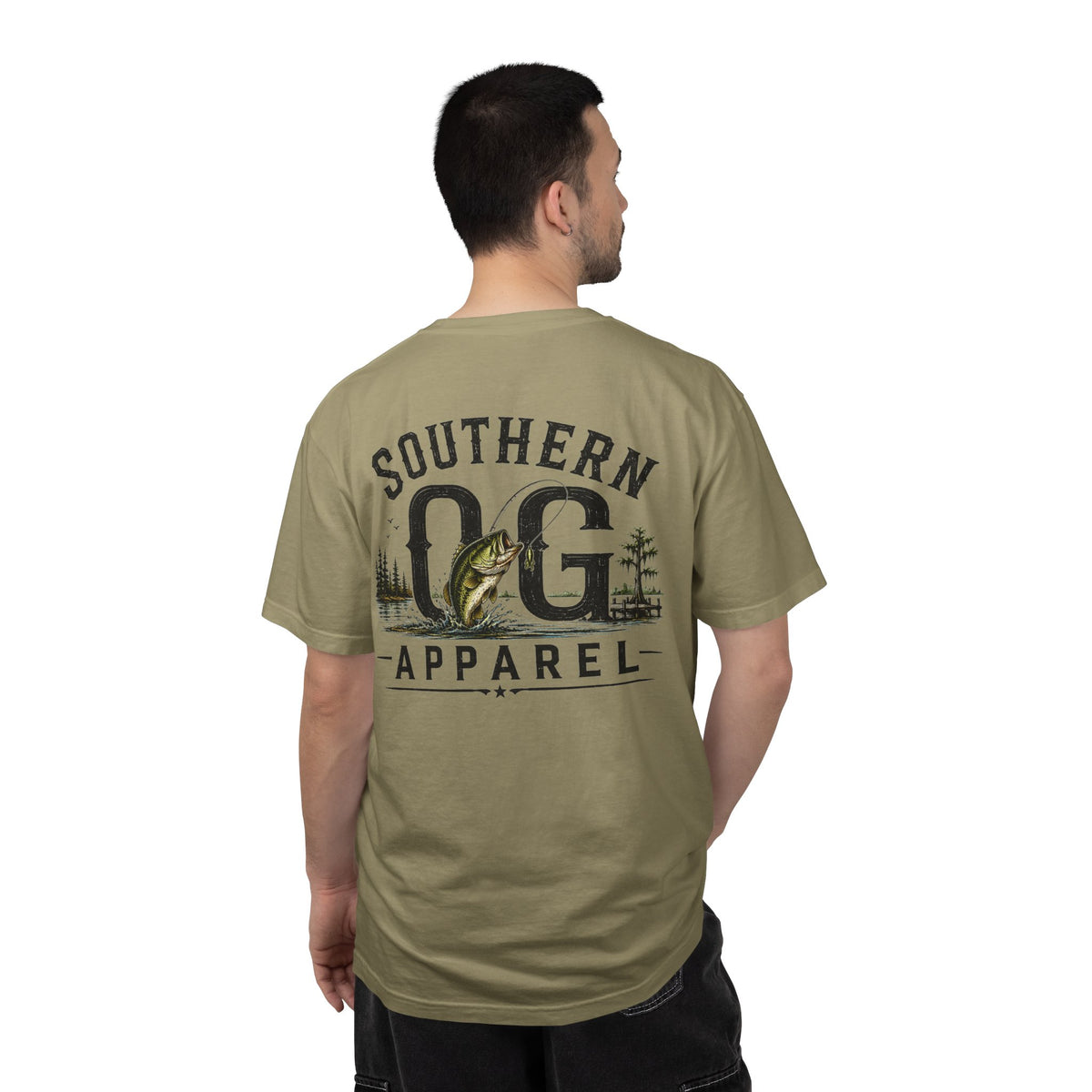 Southern OG Fishing T-Shirt — Bass Graphic Tee