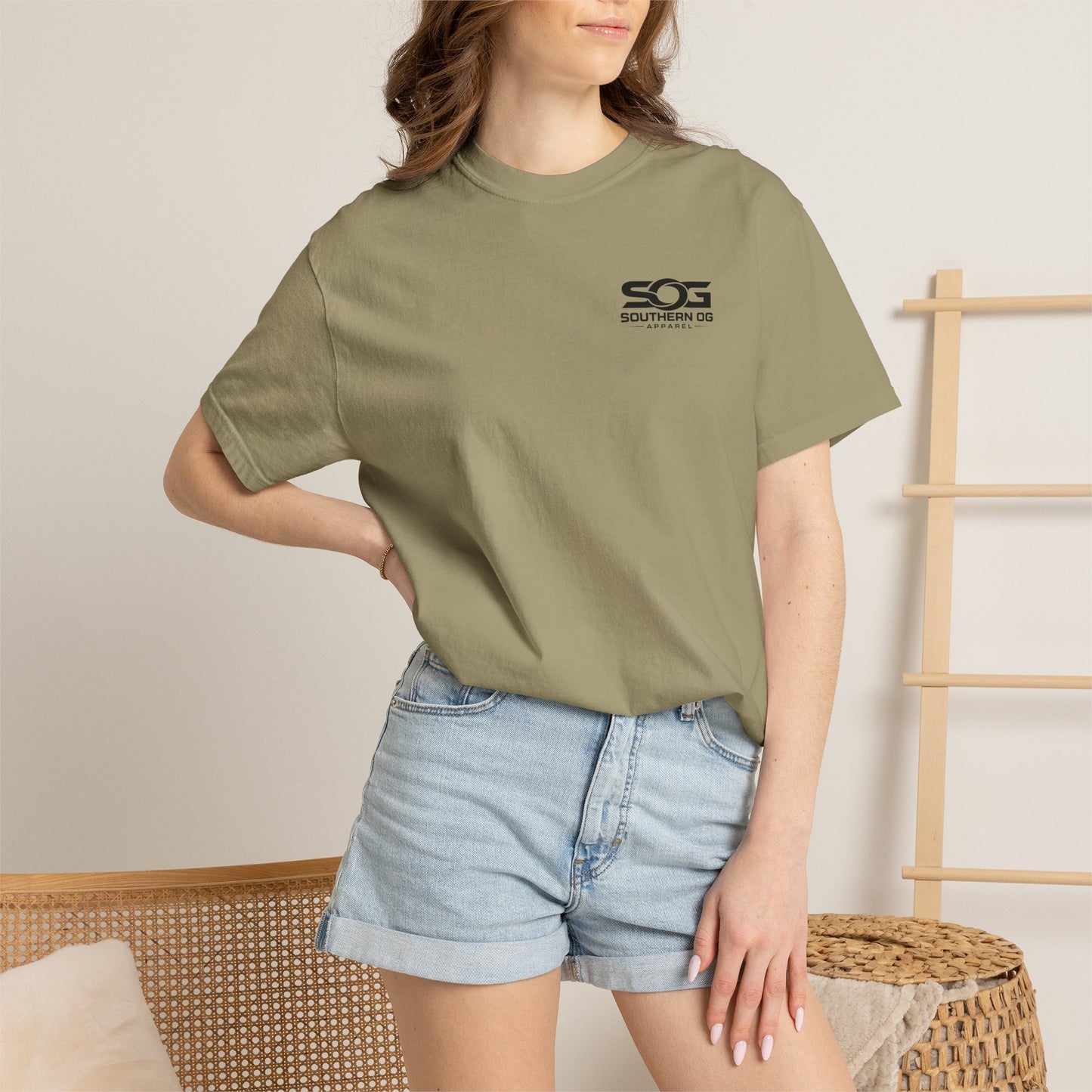 Southern OG Skunk T-Shirt — 'Southern OG Apparel' Back Graphic