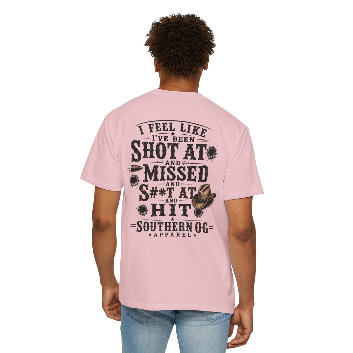 Shot At and Missed Graphic T-Shirt — Southern OG Western Cowboy Tee