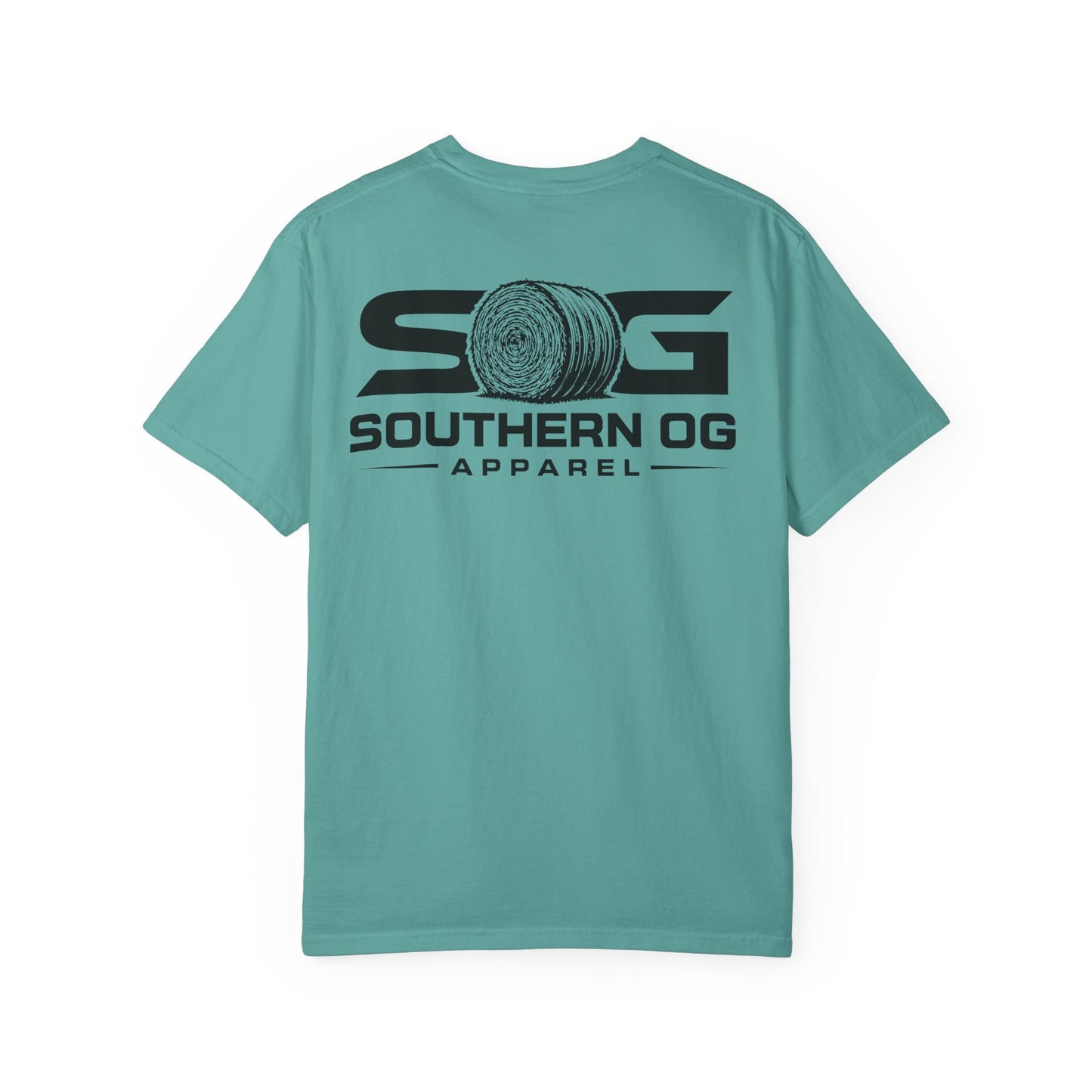 Southern OG T-Shirt — Logo Tee with Hay Bale Graphic