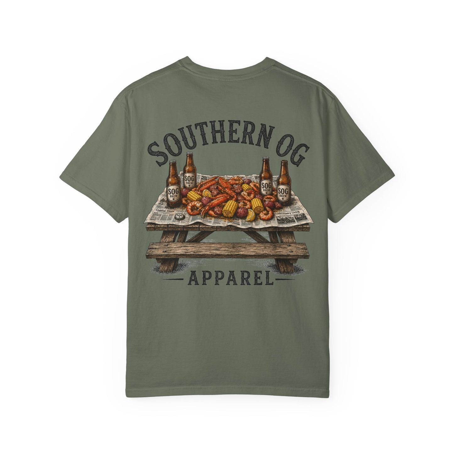 T-Shirt — Southern OG Seafood Boil Picnic Graphic Tee