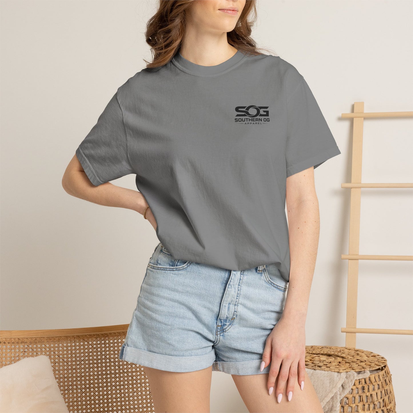 Southern OG Skunk T-Shirt — 'Southern OG Apparel' Back Graphic