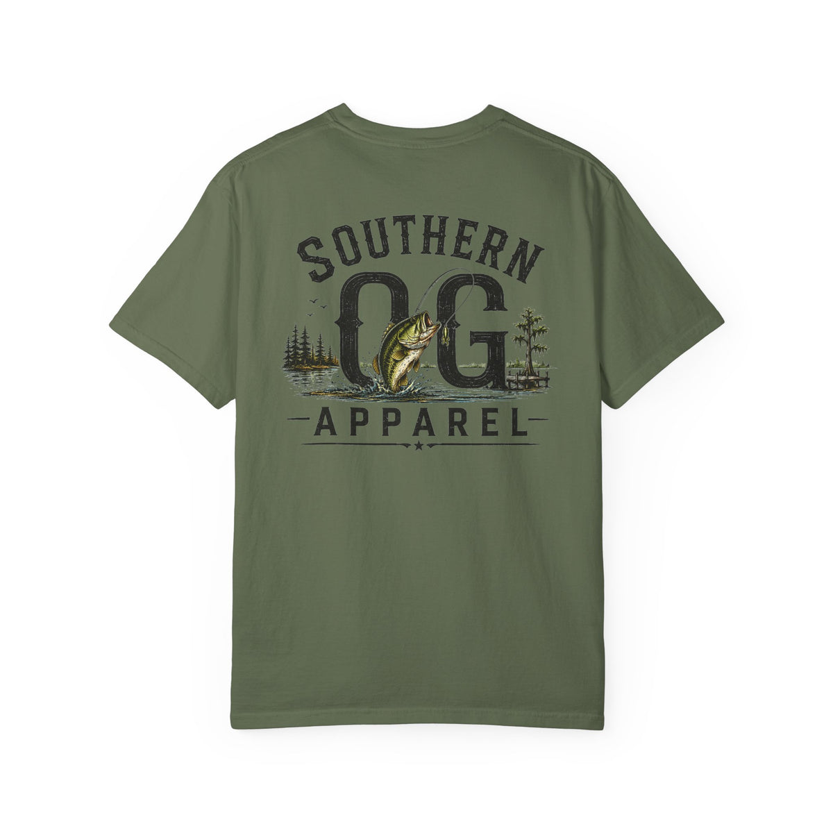 Southern OG Fishing T-Shirt — Bass Graphic Tee