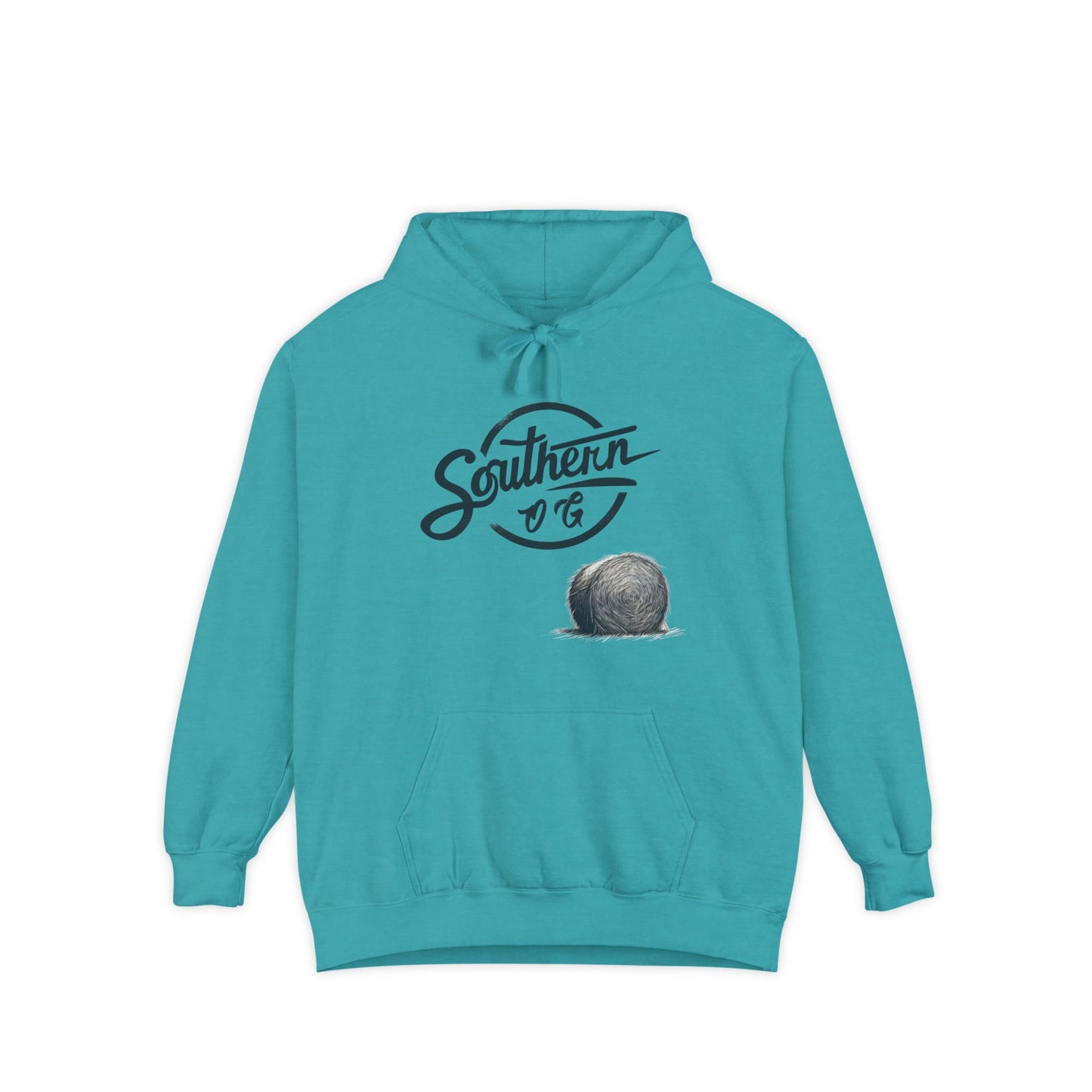 Southern Golf Hoodie — 'Southern & TJ' Script with Golf Ball Graphic