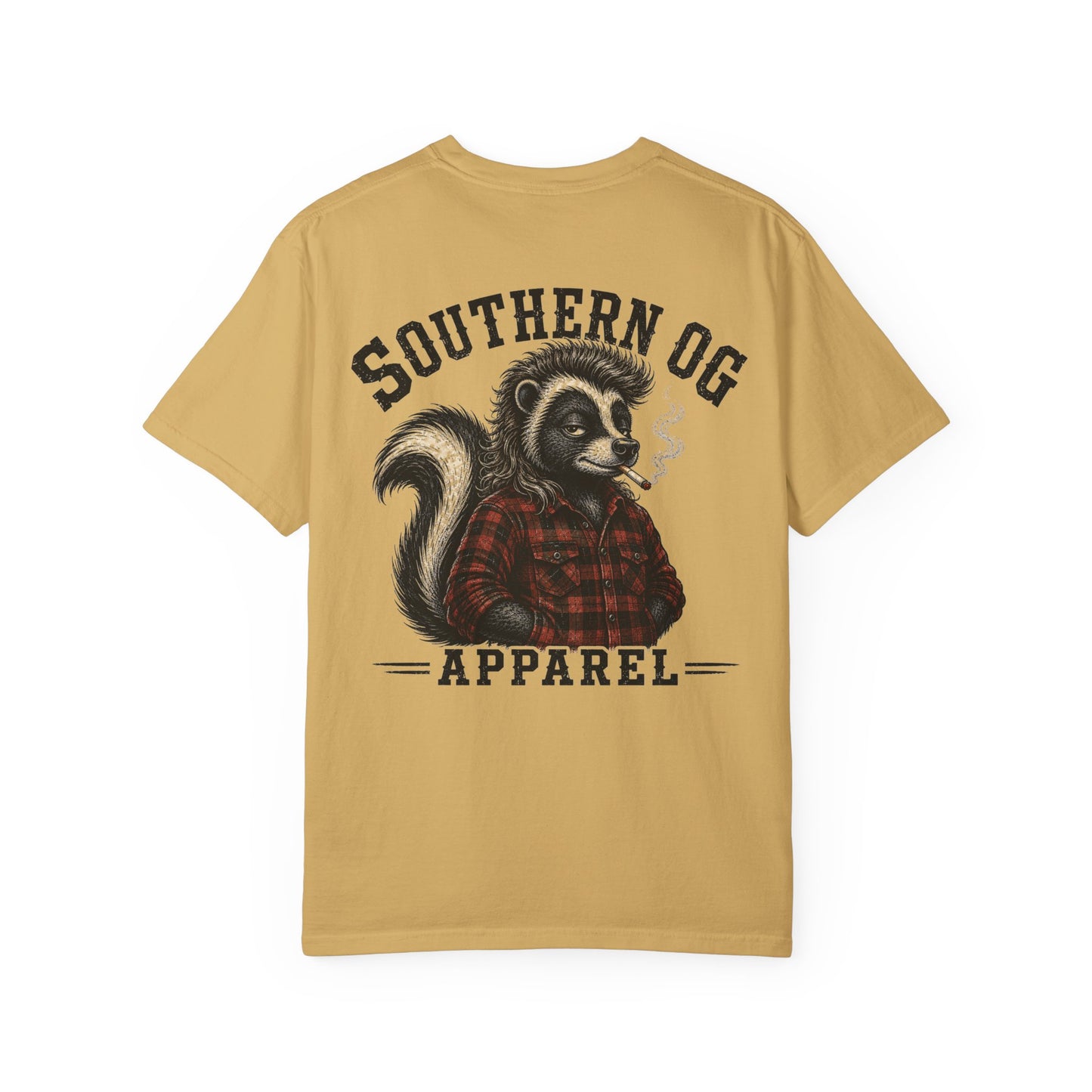 Southern OG Skunk T-Shirt — 'Southern OG Apparel' Back Graphic