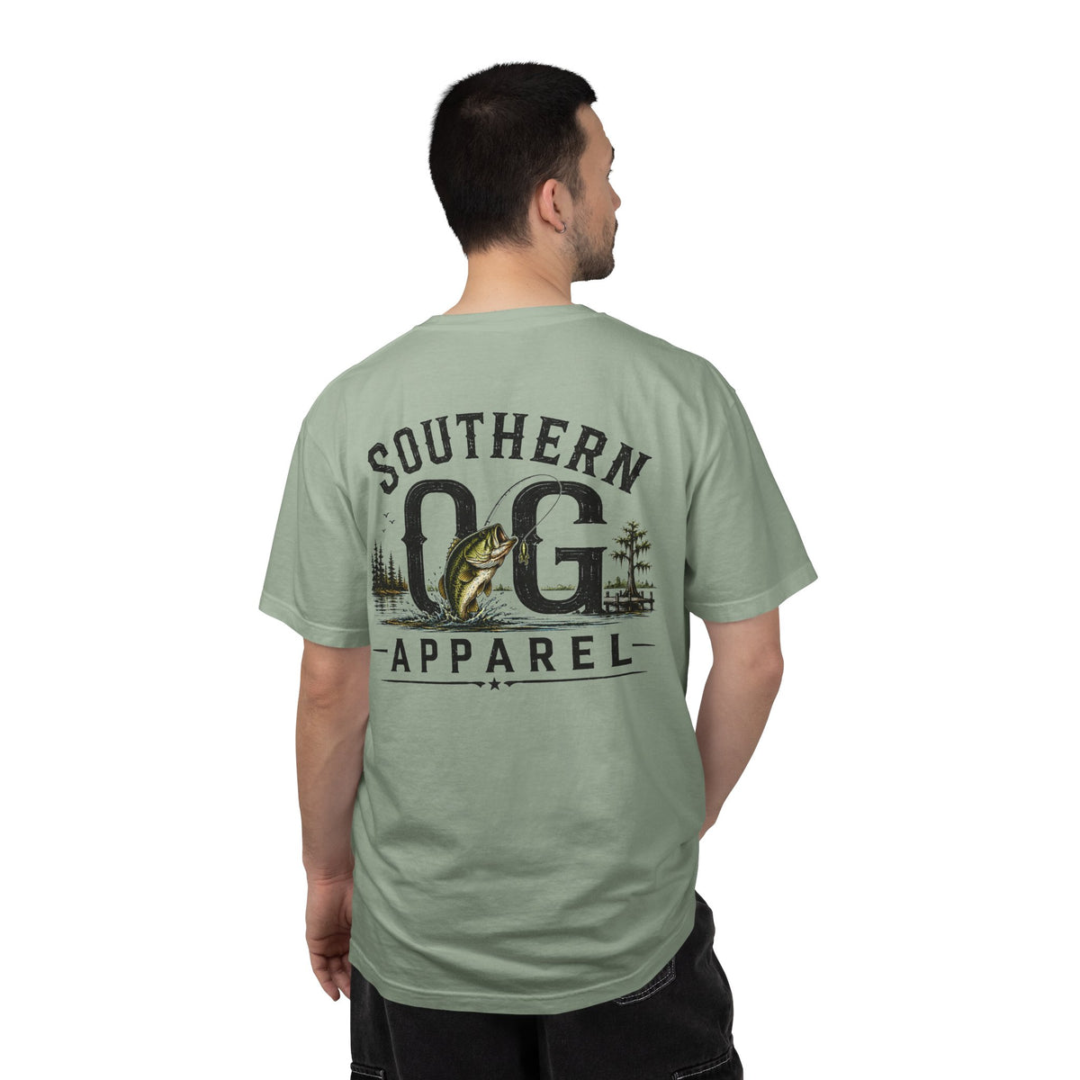 Southern OG Fishing T-Shirt — Bass Graphic Tee