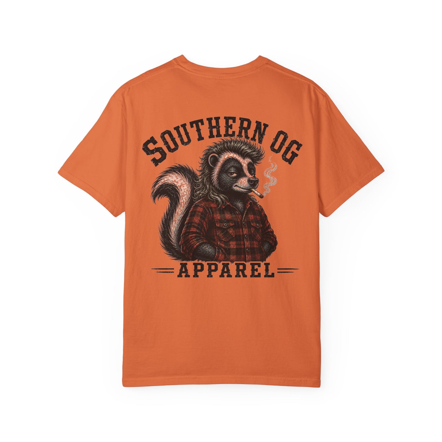Southern OG Skunk T-Shirt — 'Southern OG Apparel' Back Graphic