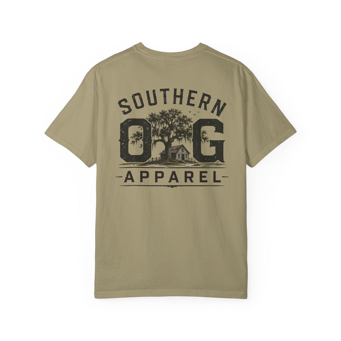 Southern OG Apparel T-Shirt — Vintage Southern Tree & Cabin Tee