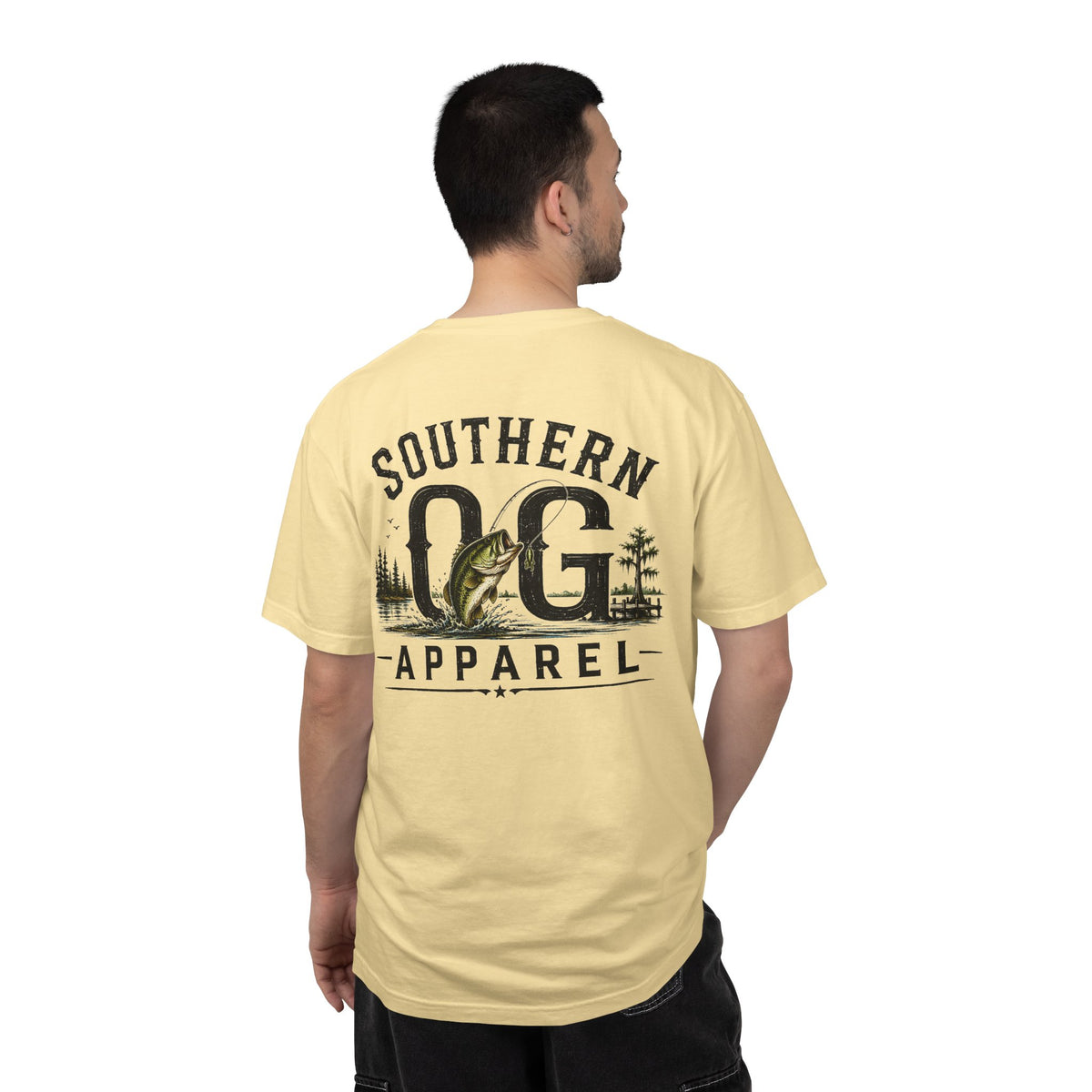 Southern OG Fishing T-Shirt — Bass Graphic Tee