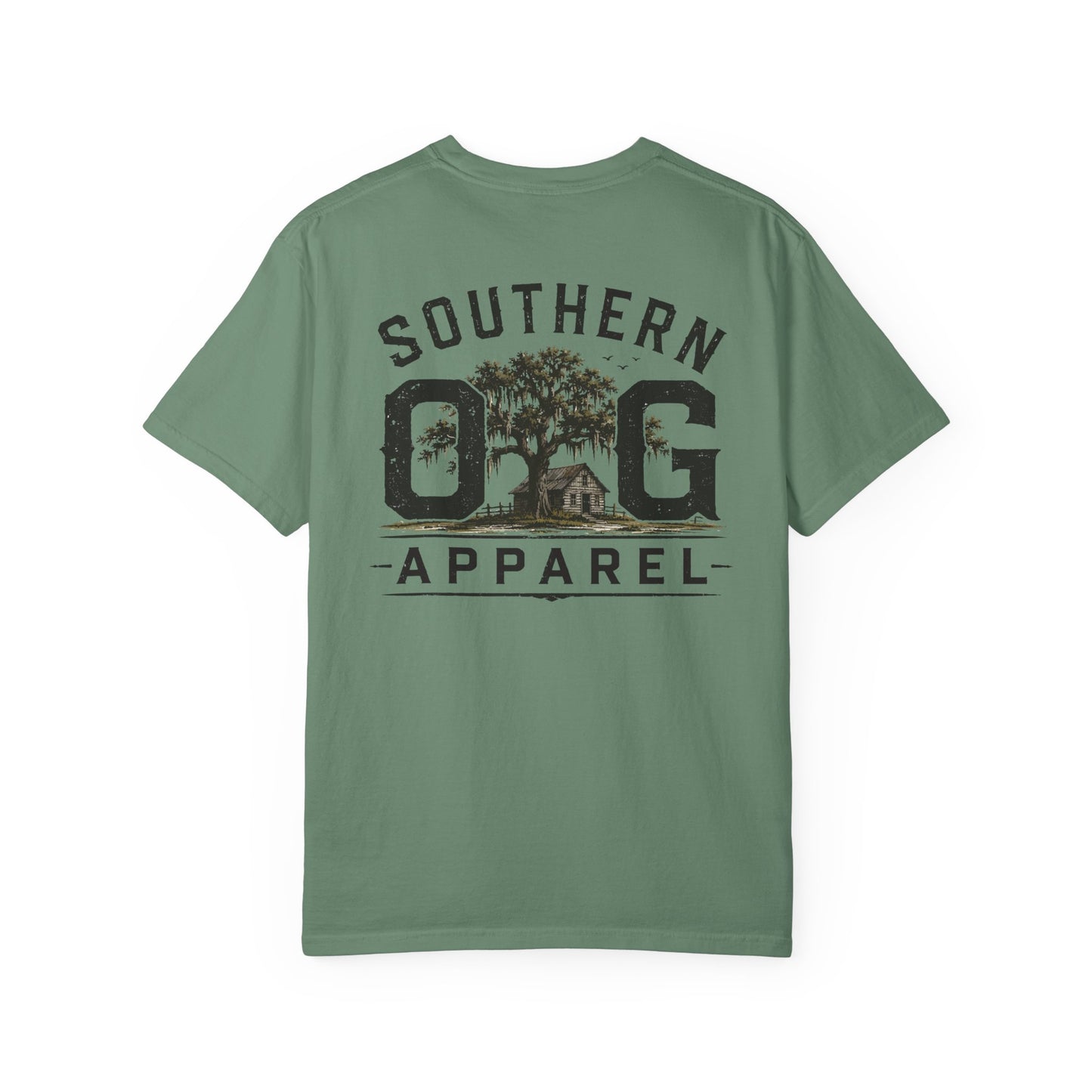 Southern OG Apparel T-Shirt — Vintage Southern Tree & Cabin Tee