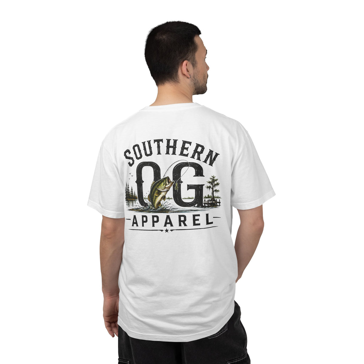 Southern OG Fishing T-Shirt — Bass Graphic Tee