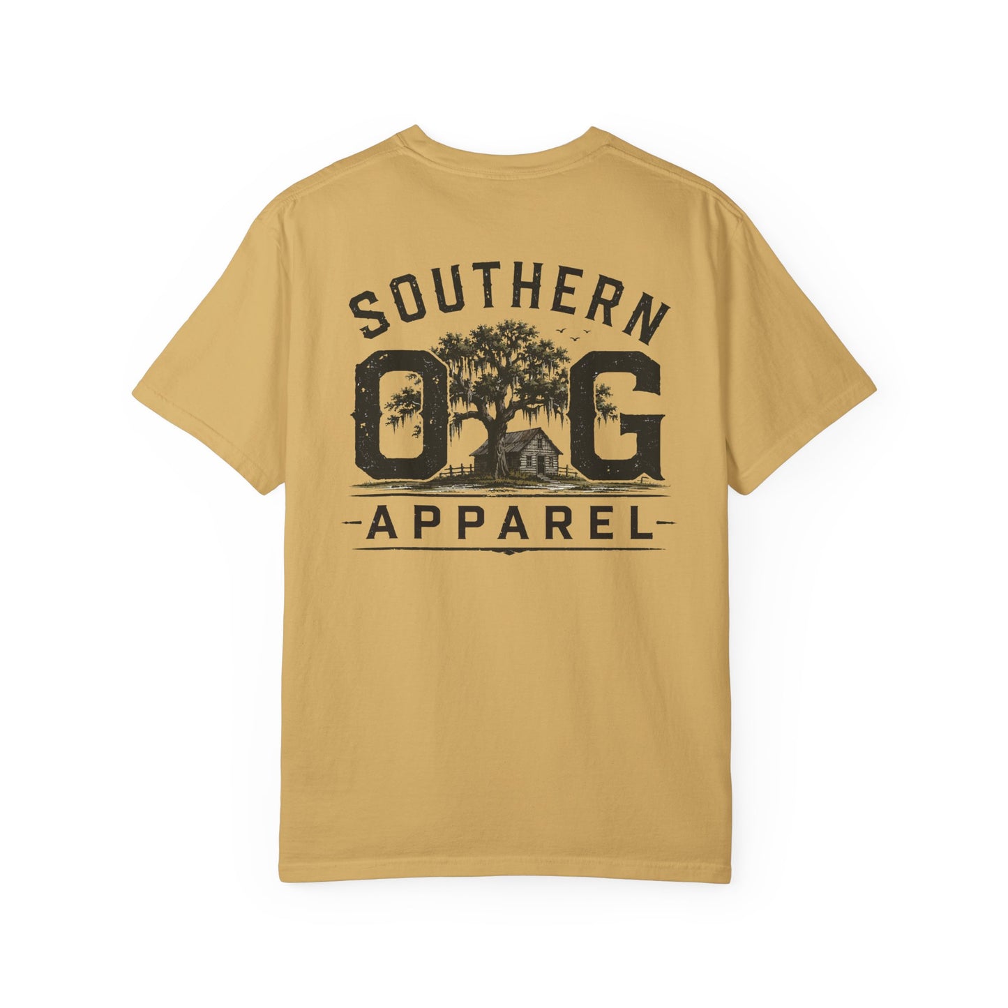 Southern OG Apparel T-Shirt — Vintage Southern Tree & Cabin Tee