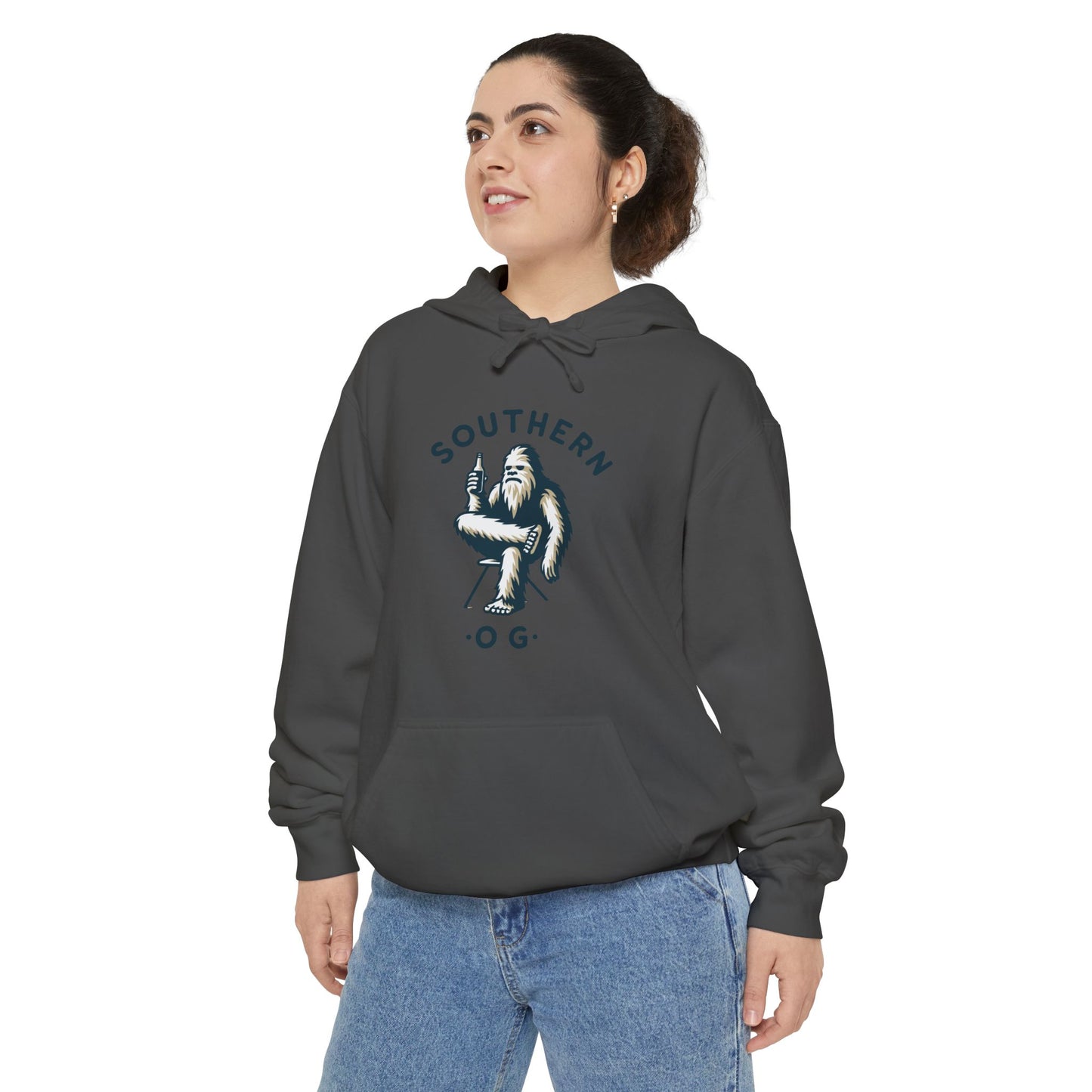 Southern O.G. Hoodie — Retro Bigfoot Graphic Pullover