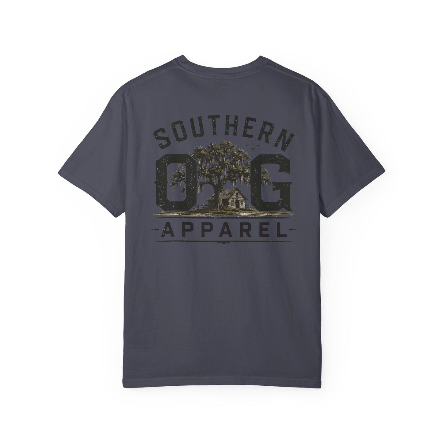 Southern OG Apparel T-Shirt — Vintage Southern Tree & Cabin Tee