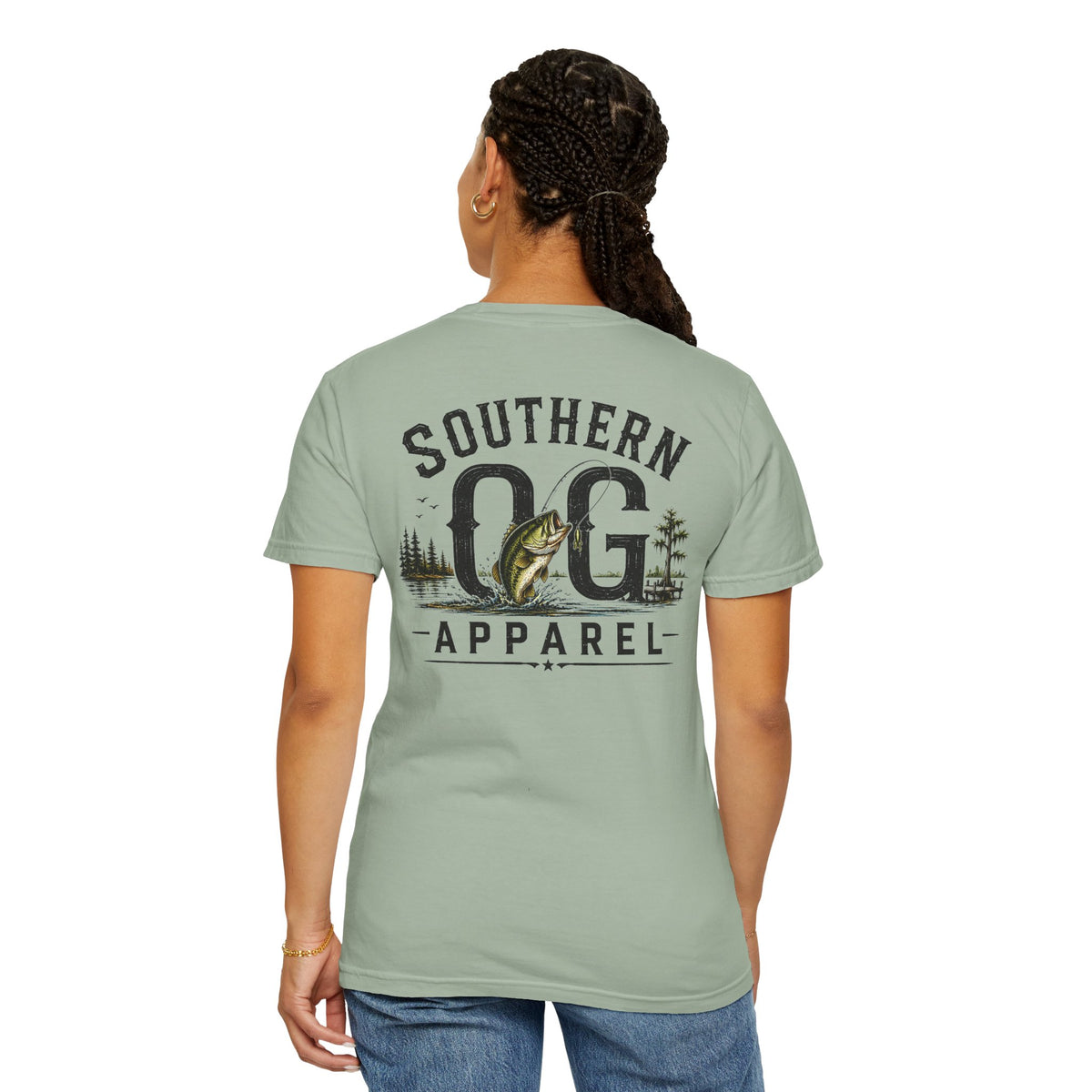 Southern OG Fishing T-Shirt — Bass Graphic Tee