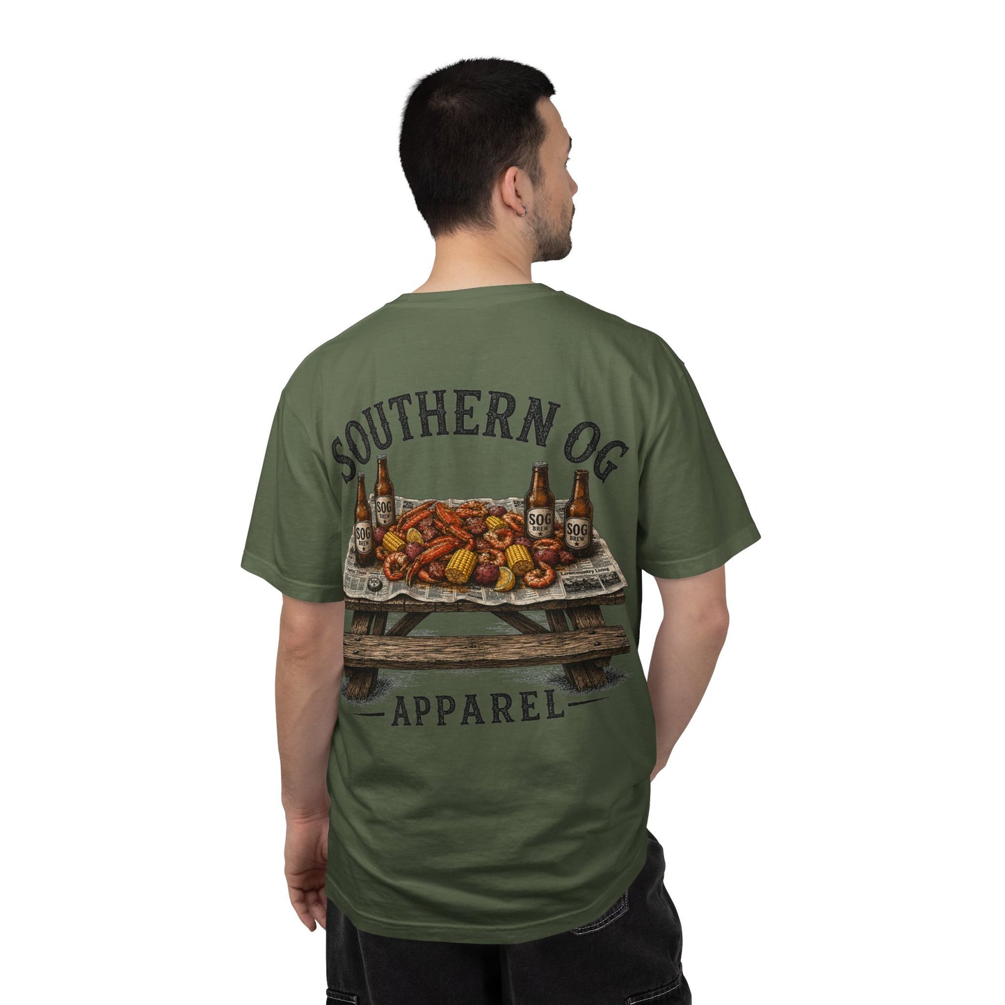 T-Shirt — Southern OG Seafood Boil Picnic Graphic Tee
