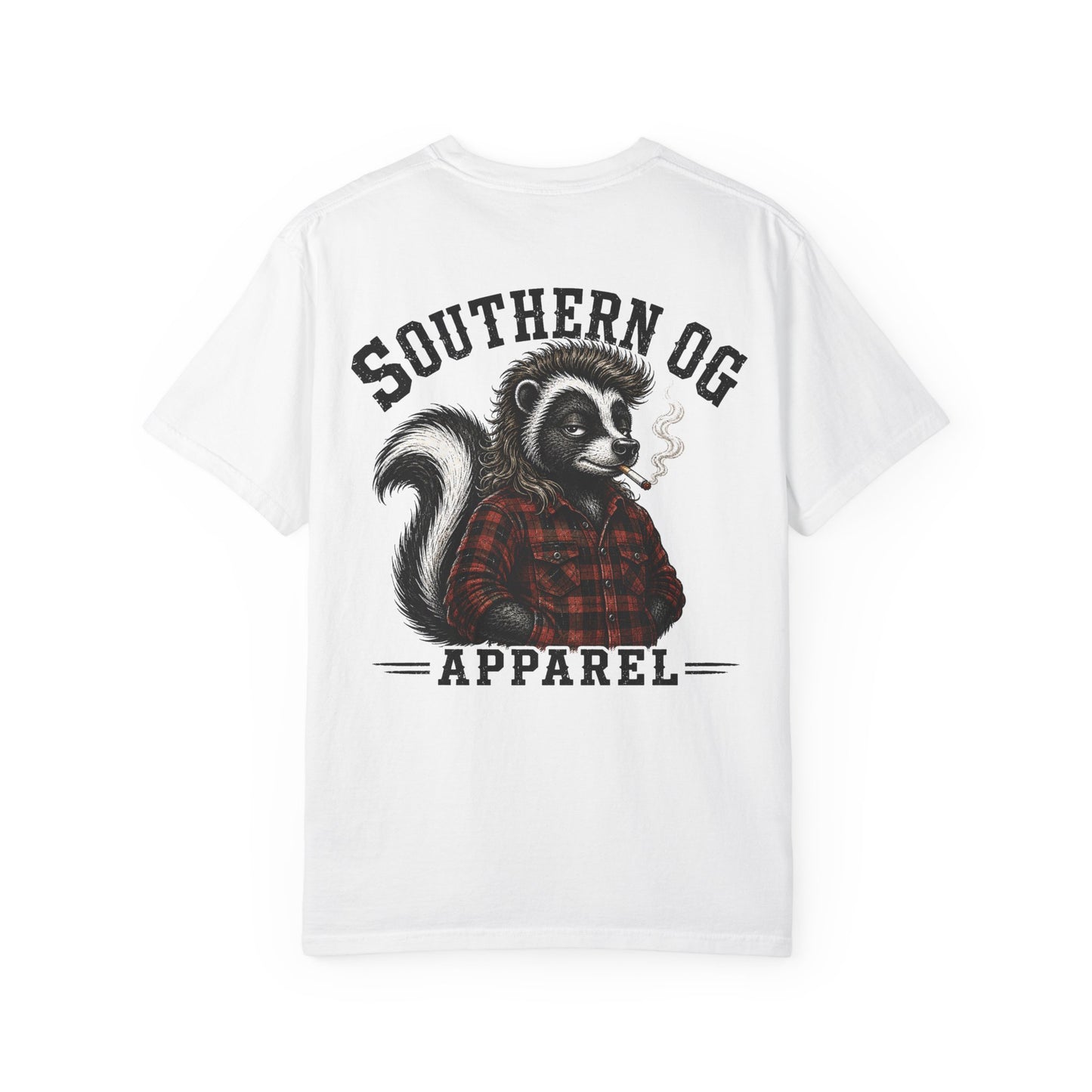 Southern OG Skunk T-Shirt — 'Southern OG Apparel' Back Graphic