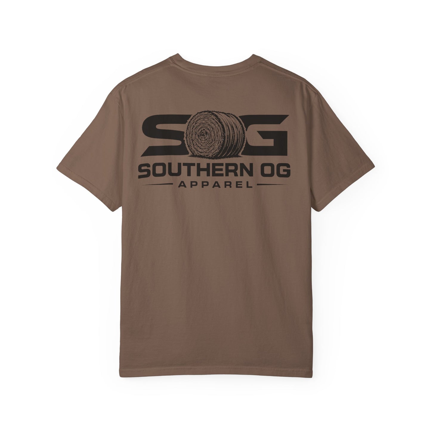 Southern OG T-Shirt — Logo Tee with Hay Bale Graphic