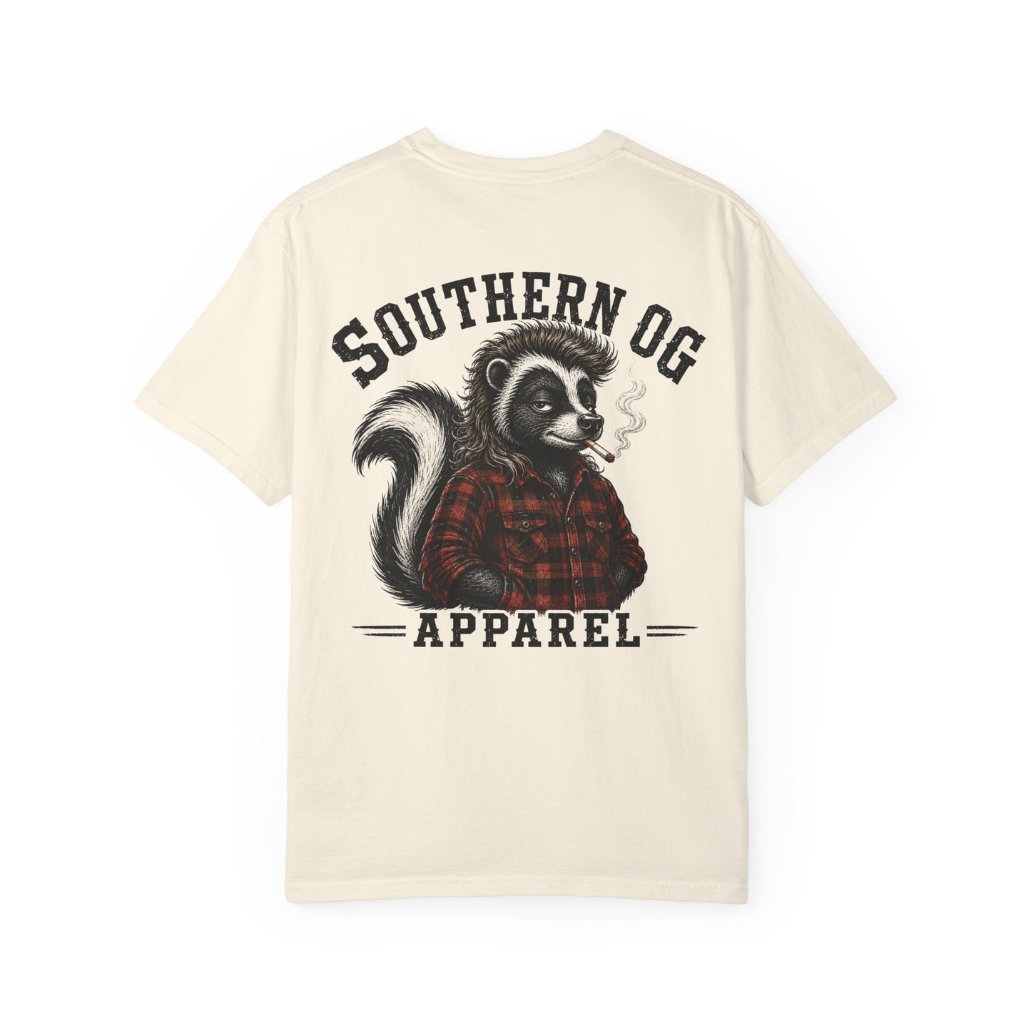 Southern OG Skunk T-Shirt — 'Southern OG Apparel' Back Graphic