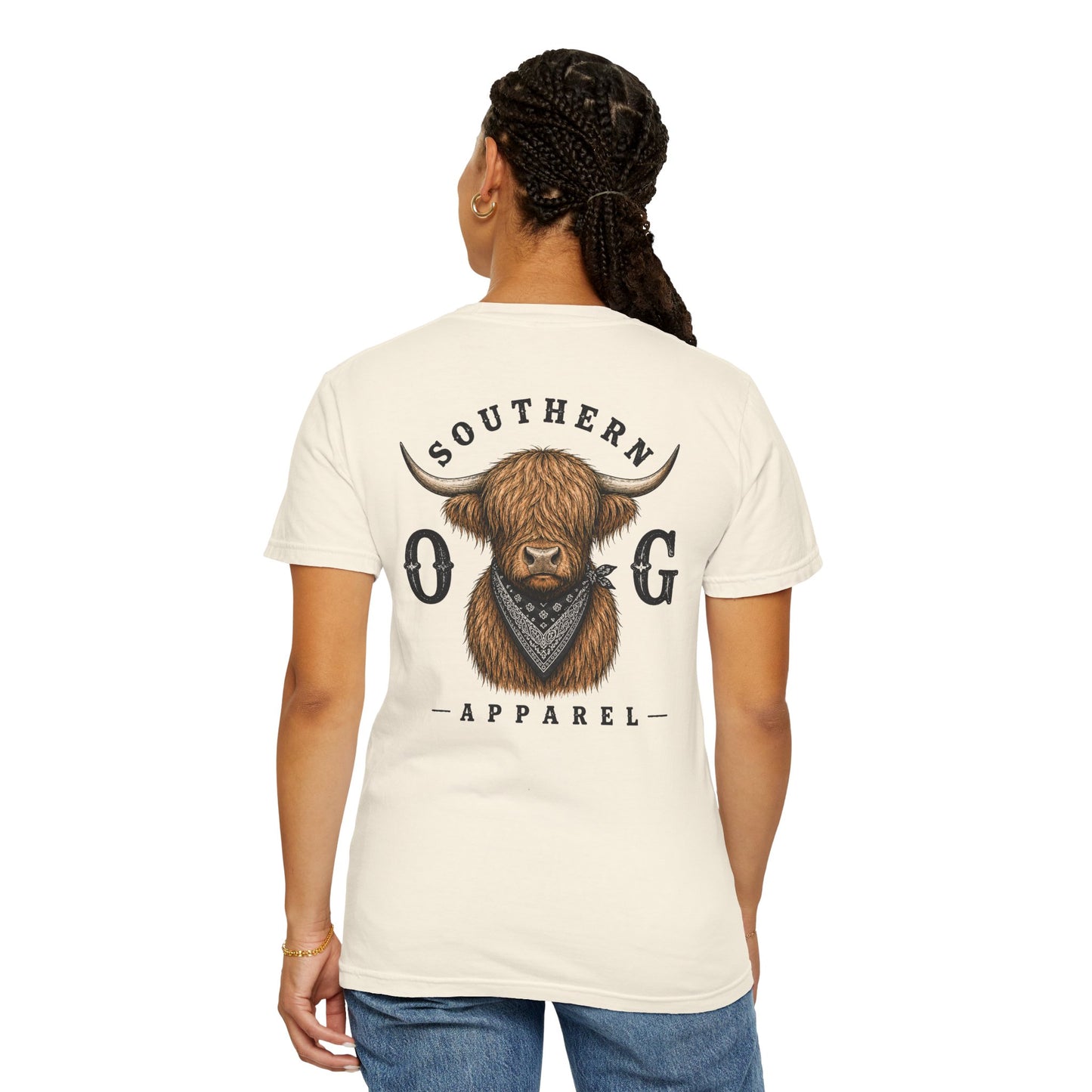 Highland Cow Graphic T-Shirt — Southern OG Apparel