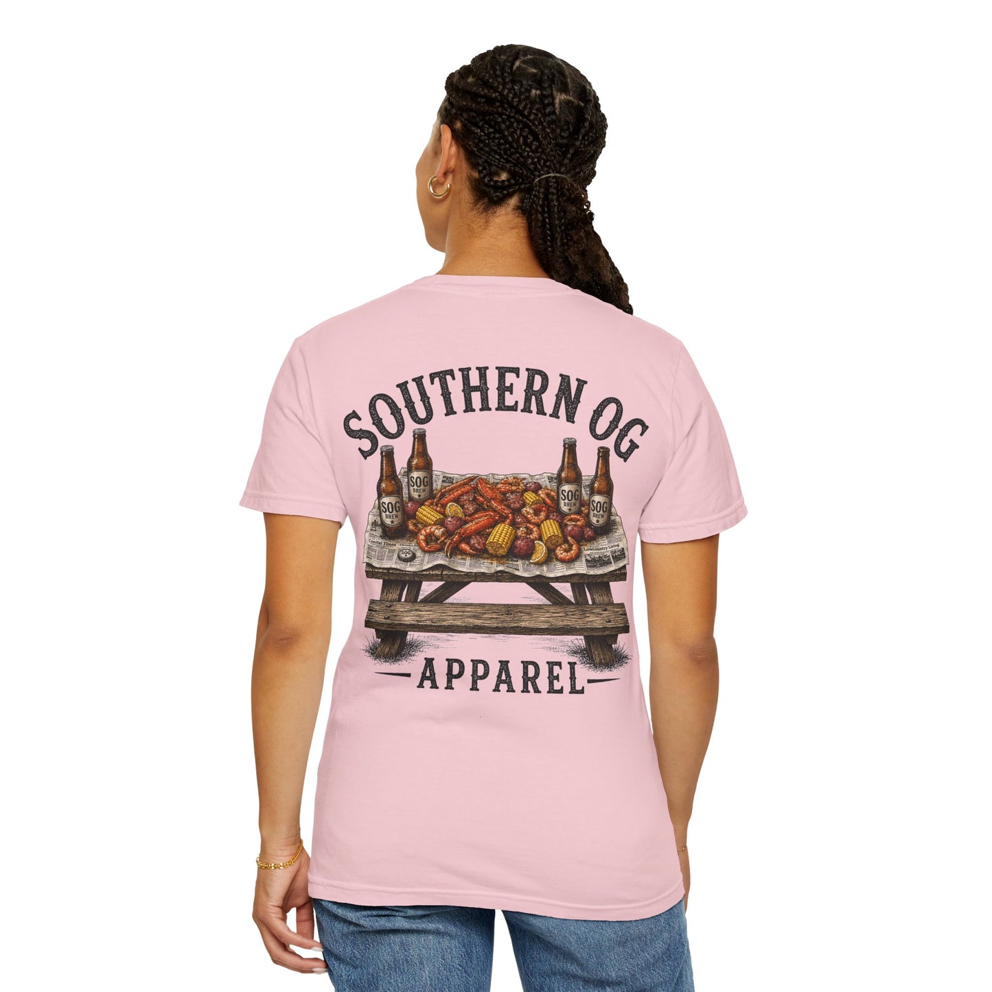 T-Shirt — Southern OG Seafood Boil Picnic Graphic Tee